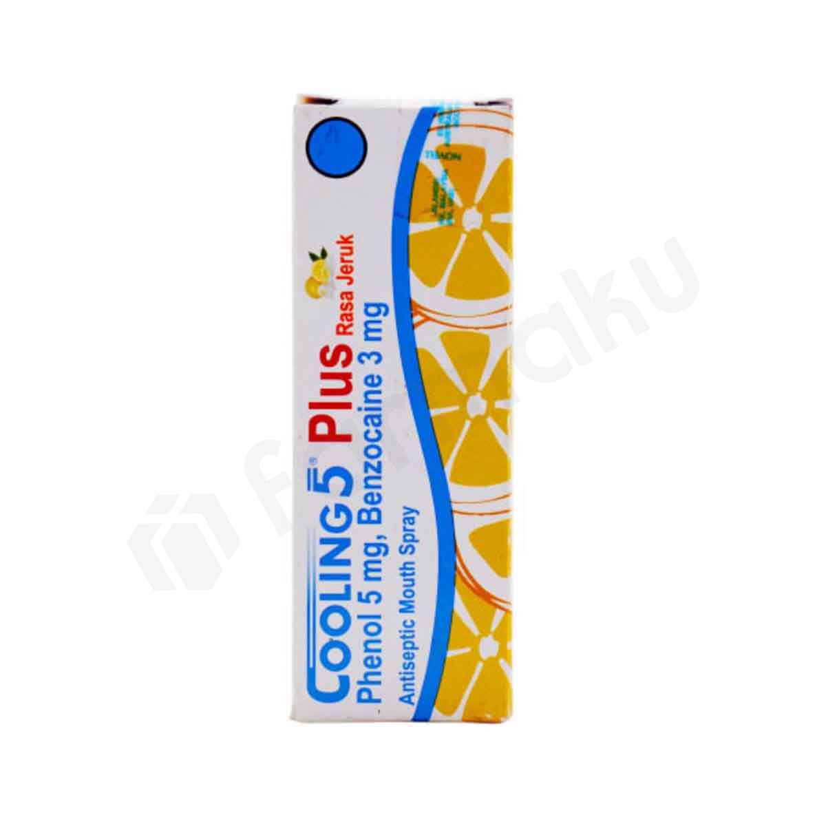 Farmaku_Cooling 5 mouth spray, orange scent, 15 ml. 01