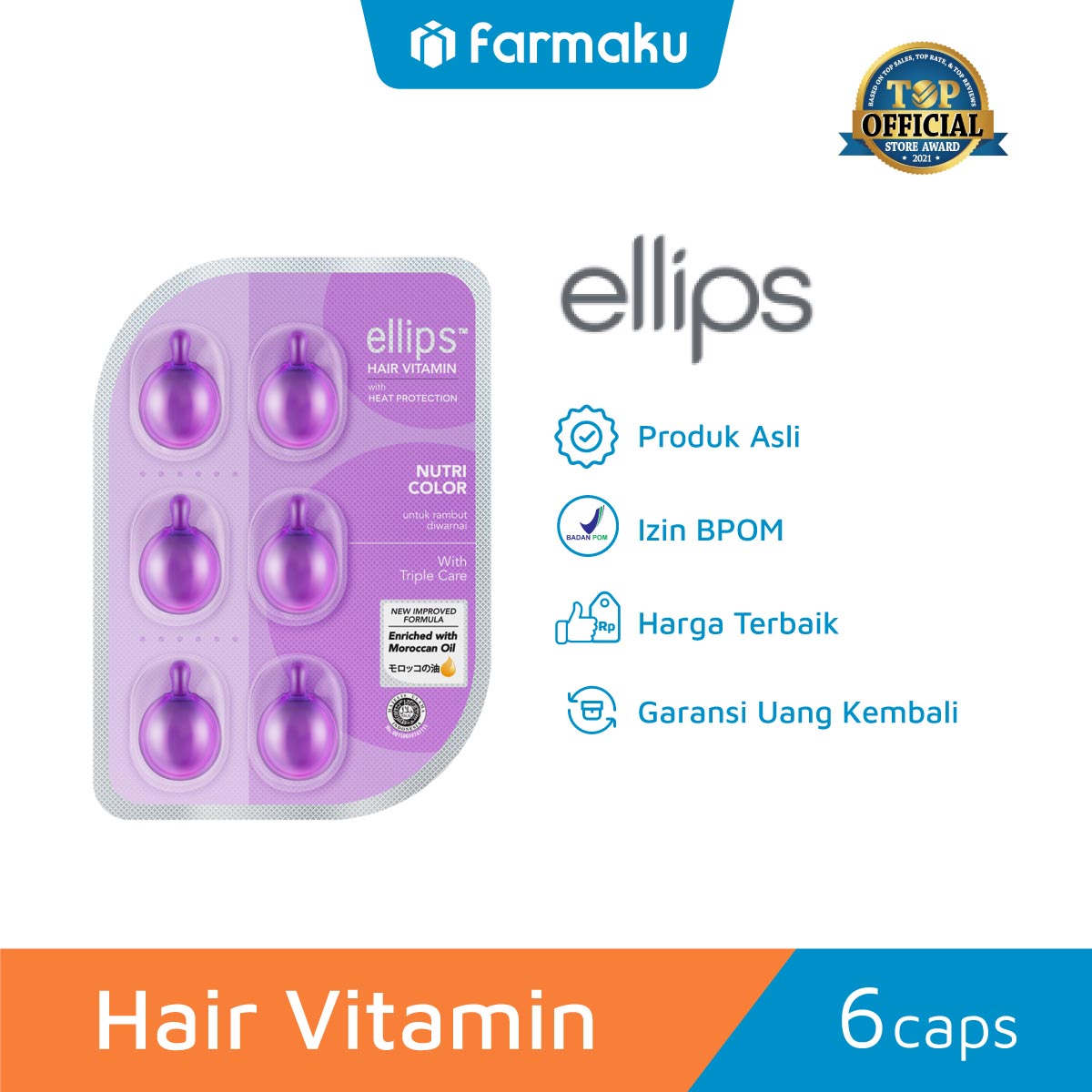 Elips Hair Vitamin Nutri Color