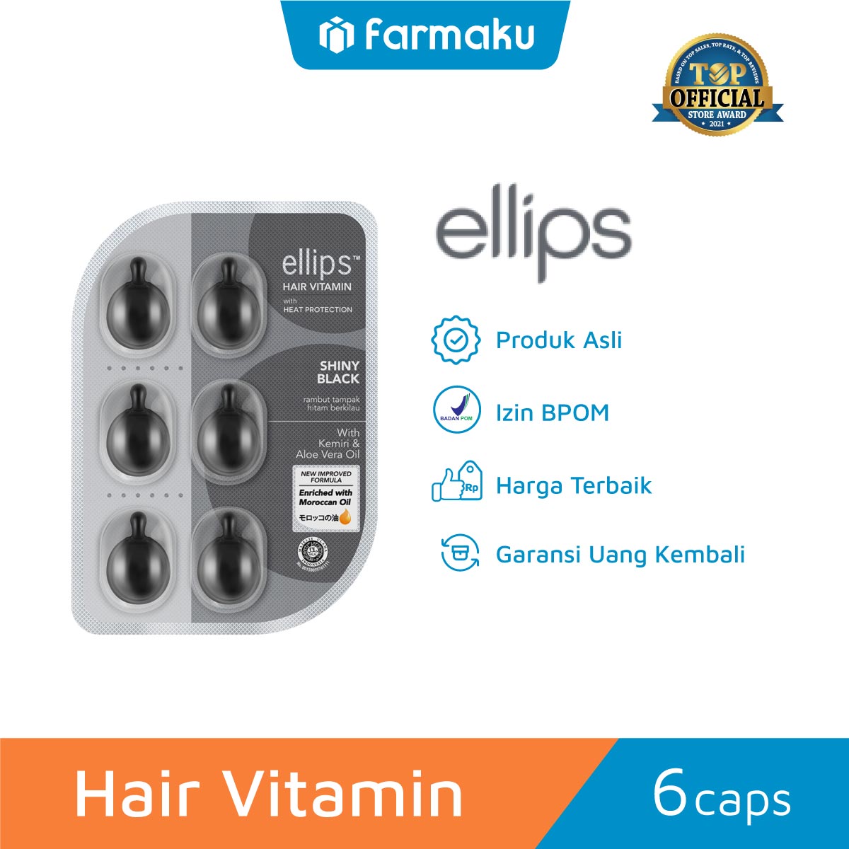 Elips Hair Vitamin Shiny Black